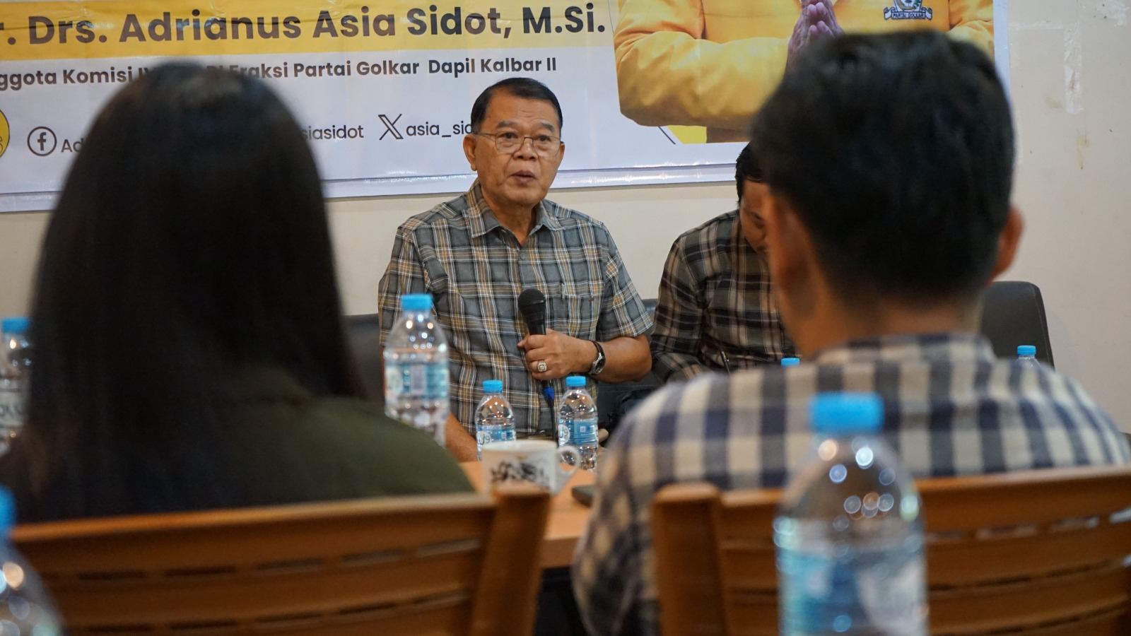 Adrianus Asia Sidot Gelar Sosialisasi 4 Pilar Kebangsaan