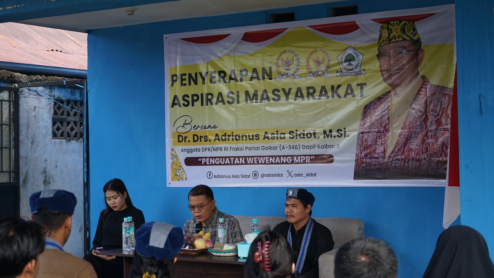 Mahasiswa Pontianak Soroti Program Pemerintah, Adrianus Asia Sidot Dorong Penguatan Kewenangan MPR demi Masa Depan Bangsa