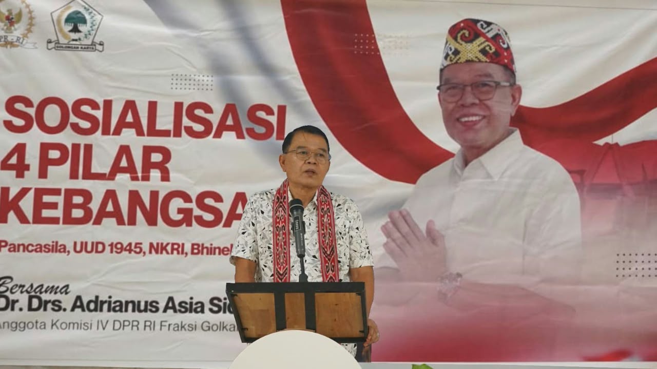 Anggota Komisi IV DPR RI Fraksi Partai Golkar, Adrianus Asia Sidot